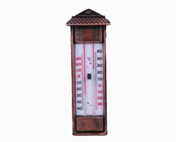 ZL-008 Vintage Bronze Greenhouse Thermometer