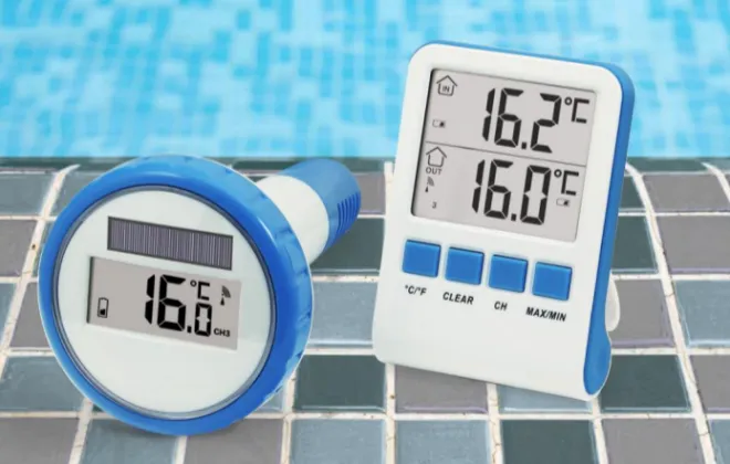 digital pool thermometer