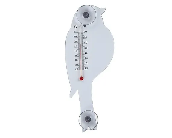 ZL-037 Owl Shaped Window Thermometer