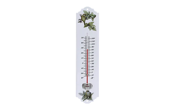 metal garden thermometer