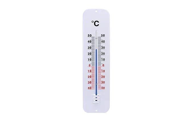 metal garden thermometer