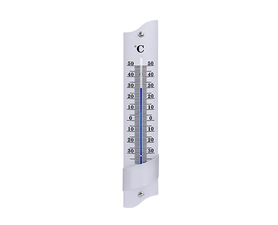 ZL-179 Curved Base Metal Thermometer