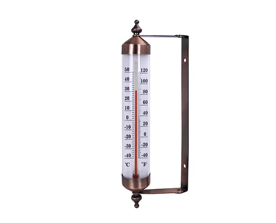 ZL-183 Vintage Swivel Copper Thermometer