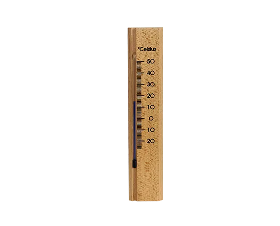 ZLM-058 Embedded Mini Wooden Thermometer