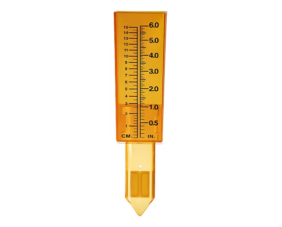 ZLS-072 Dual-Scale Garden Stake Rain Gauge