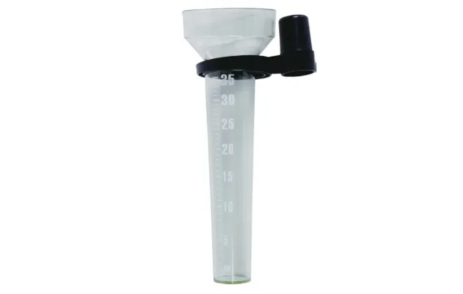 plastic rain gauge