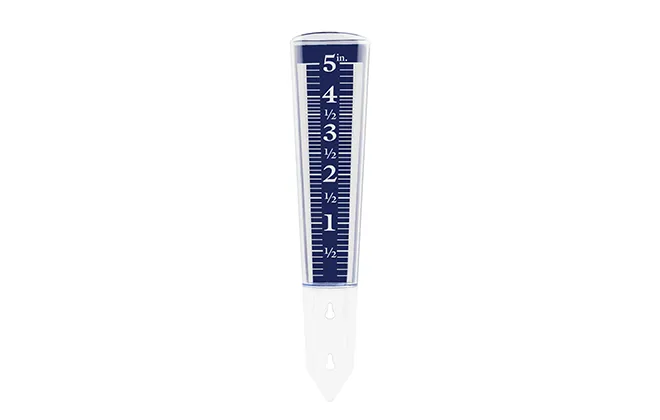 plastic rain gauge
