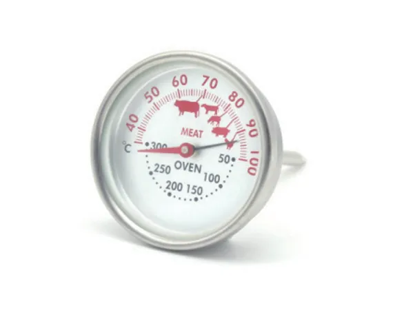 Cow Pattern Bimetallic Meat Thermometer (ZLB-065A)