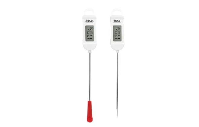 digital cooking thermometer with probe
