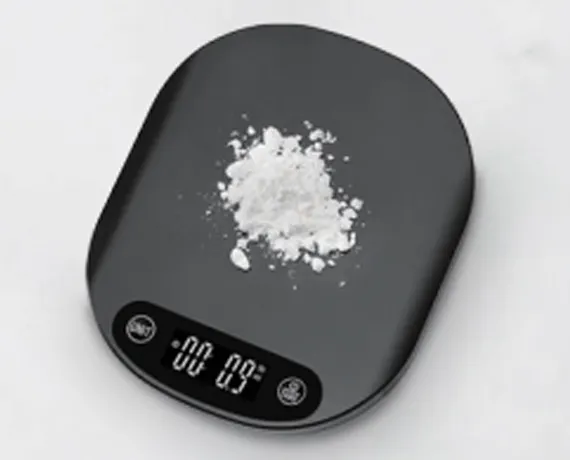 Portable Oval Kitchen Digital Scale (SC-008)