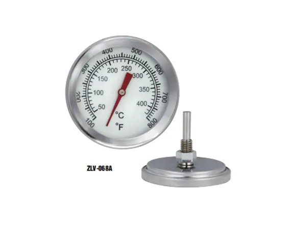 Thread Mount Bimetallic Thermometer (ZLV-068)