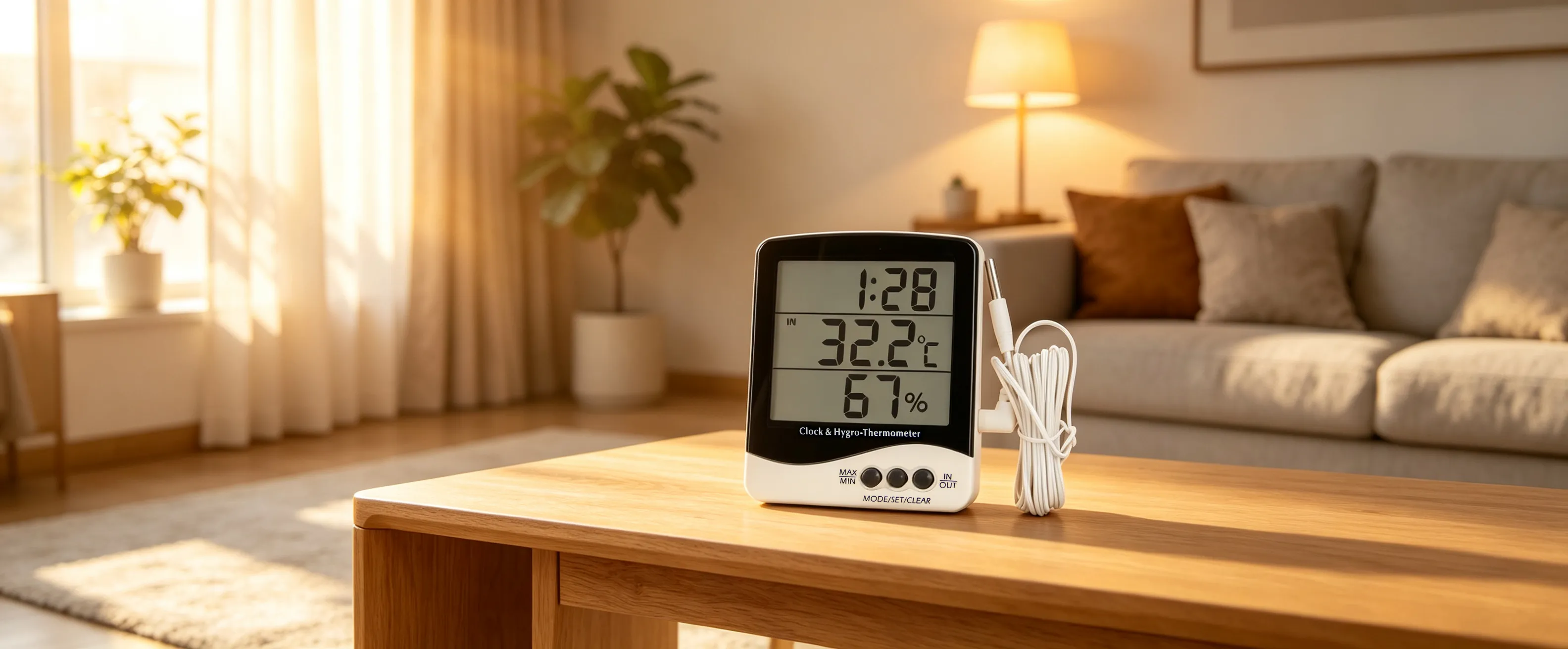 Home Thermometer & Hygrometer